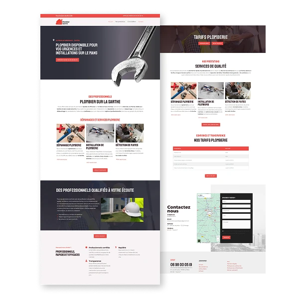 Site Plombier Sarthe