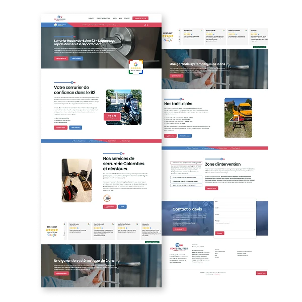 Création de site internet artisan à 900€ TTC